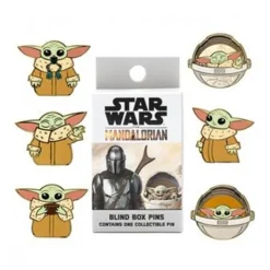 Outlet Caja Sorpresa Pin Sello Baby Yoda de The Mandalorian, The Mandalorian