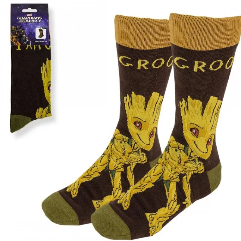 Cerdá Adult Superhéroes Marvel^Calcetines Guardians of the Galaxy Groot