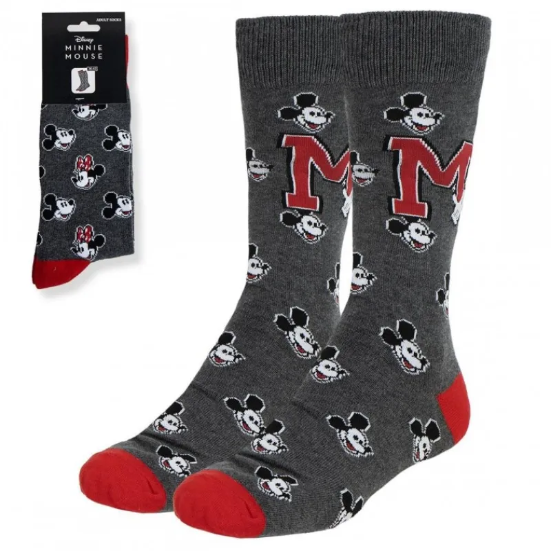 Cerdá Adult Películas Y Personajes De Disney ·Mickey & Minnie^Calcetines Mickey con Diseño Divertido
