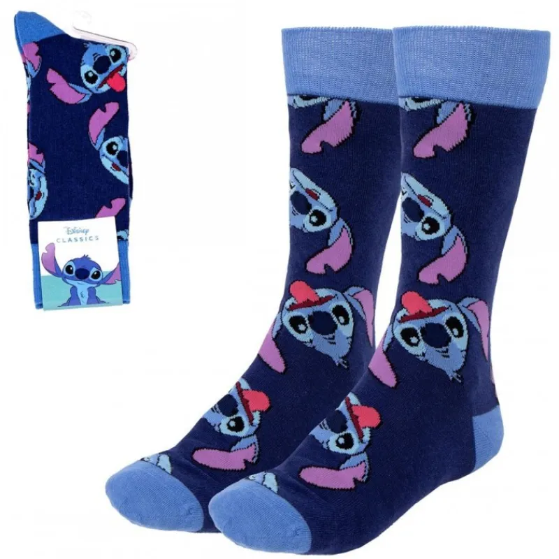 Cerdá Adult Películas Y Personajes De Disney ·Lilo Y Stitch|Regalos Stitch Baratos^Calcetines Stitch: Confort y Estilo para los Amantes de Disney