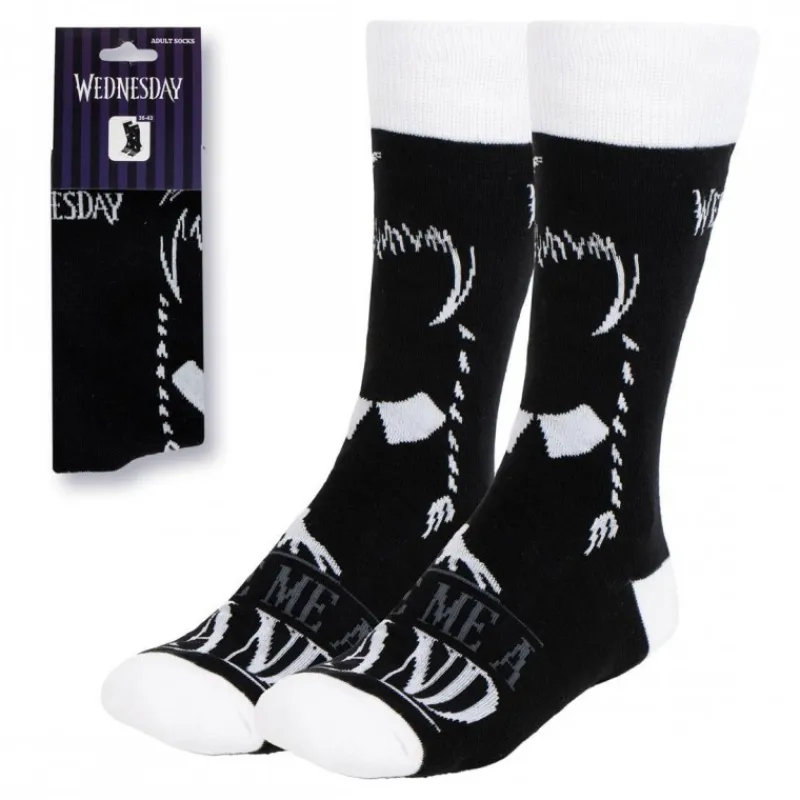 Discount Calcetines Wednesday: Estilo y Comodidad para los Amantes de lo Sobrenatural Miércoles Addams