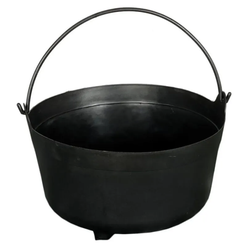Hot Caldero Negro 32 cm Accesorios Halloween Y Terror
