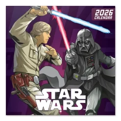 Online Calendario 2026 Star Wars 30x30 cm con Póster Más Regalos De Star Wars|Papelería Star Wars