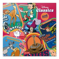 New Calendario 2026 30x30 Disney Clásicos Disney Hogar
