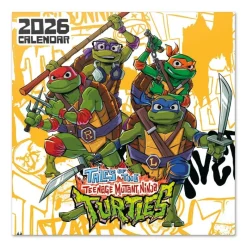 Grupo Erik Las Tortugas Ninja^Calendario 2026 30x30 Tortugas Ninja - Pared 12 Meses