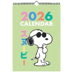 Calendario de Pared 2026 Snoopy A3 12 Meses Snoopy