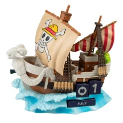 Discount Calendario Perpetuo 3D One Piece Netflix Going Merry PVC Figuras One Piece