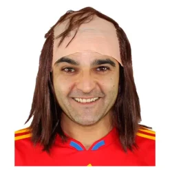 Sale Calva con melena Pelucas, Barbas Y Bigotes Disfraces