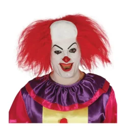 Calva con pelo de Payaso Malvado Pelucas, Barbas Y Bigotes Disfraces|Accesorios Halloween Y Terror