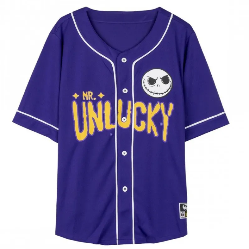 Hot Camiseta Baseball Nightmare Before Christmas Pesadilla Antes De Navidad