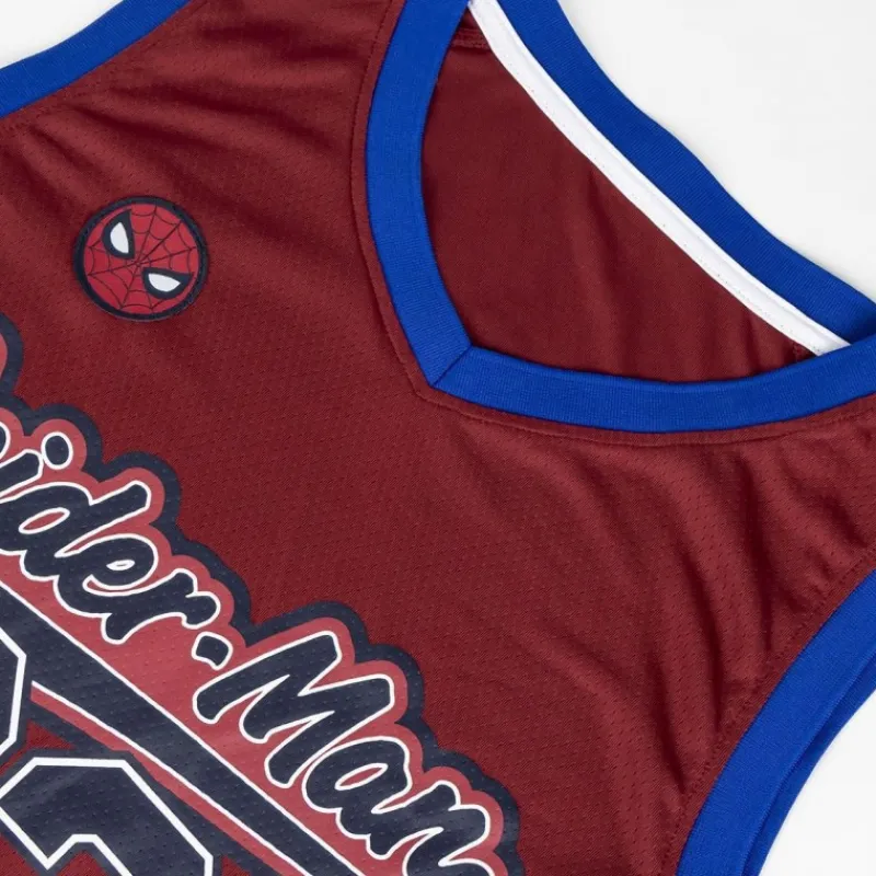 New Camiseta Basketball Spiderman Superhéroes Marvel