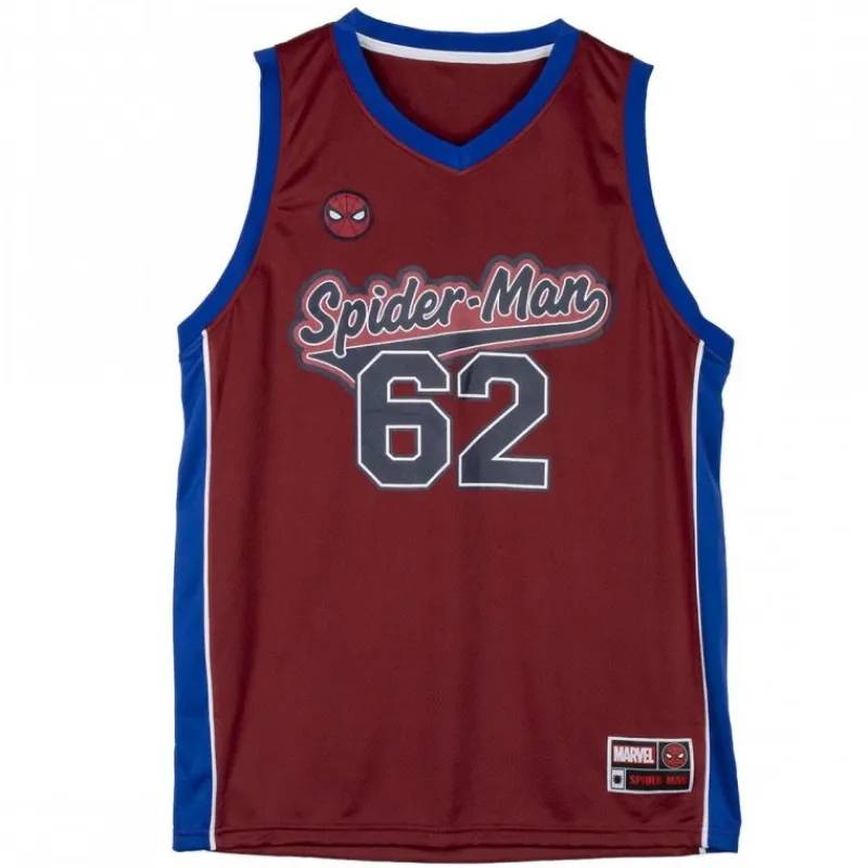 New Camiseta Basketball Spiderman Superhéroes Marvel