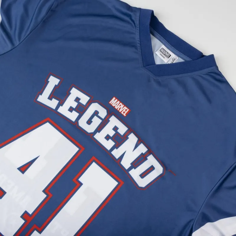 Hot Camiseta beisbol oversized Capitán América Marvel Superhéroes Marvel|Moda Marvel