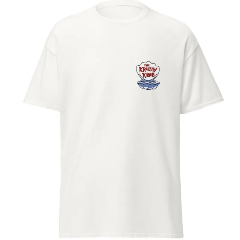 Printful Bob Esponja^Camiseta Bob Esponja logo Crustáceo Crujiente