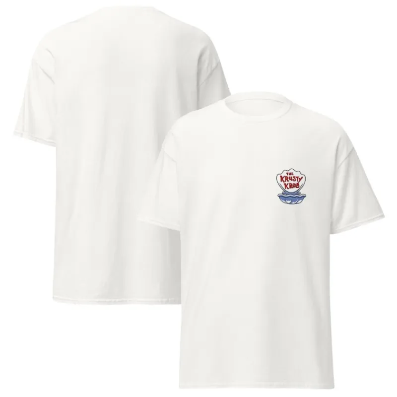 Printful Bob Esponja^Camiseta Bob Esponja logo Crustáceo Crujiente