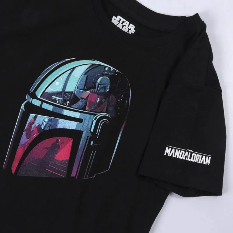 Niños Cerdá Kids Star Wars Para Niños|Ropa Y Téxtil: Cosas Que Ponerse Para Niños ^Camiseta casco de The Mandalorian