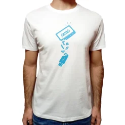 Camiseta cassete y USB Regalos Y Coleccionismo Para Gamers - Cosas De Videojuegos Míticos