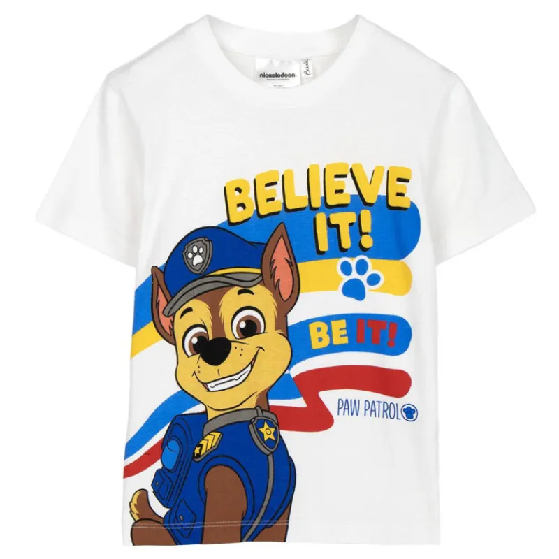Niños Cerdá Kids Ropa Y Téxtil: Cosas Que Ponerse Para Niños ^Camiseta Cortas Paw Patrol