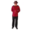 New Camiseta de Freddy Krueger con arañazos Hombre Disfraces Hombre|Freddy Krueger