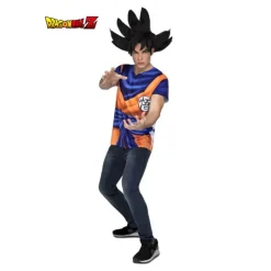 Hombre Disfrazzes Disfraces Hombre|Disfraces Manga Y Anime^Camiseta Disfraz de Son Goku de Dragon Ball para hombre