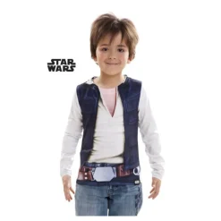 Sale Camiseta disfraz Han Solo de Star Wars para niño Disfraces Infantiles|Disfraces Star Wars