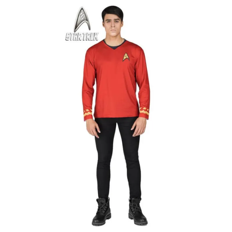 Outlet Camiseta Disfraz Scotty Star Trek Hombre Hombre Disfraces Hombre|Disfraces Cine