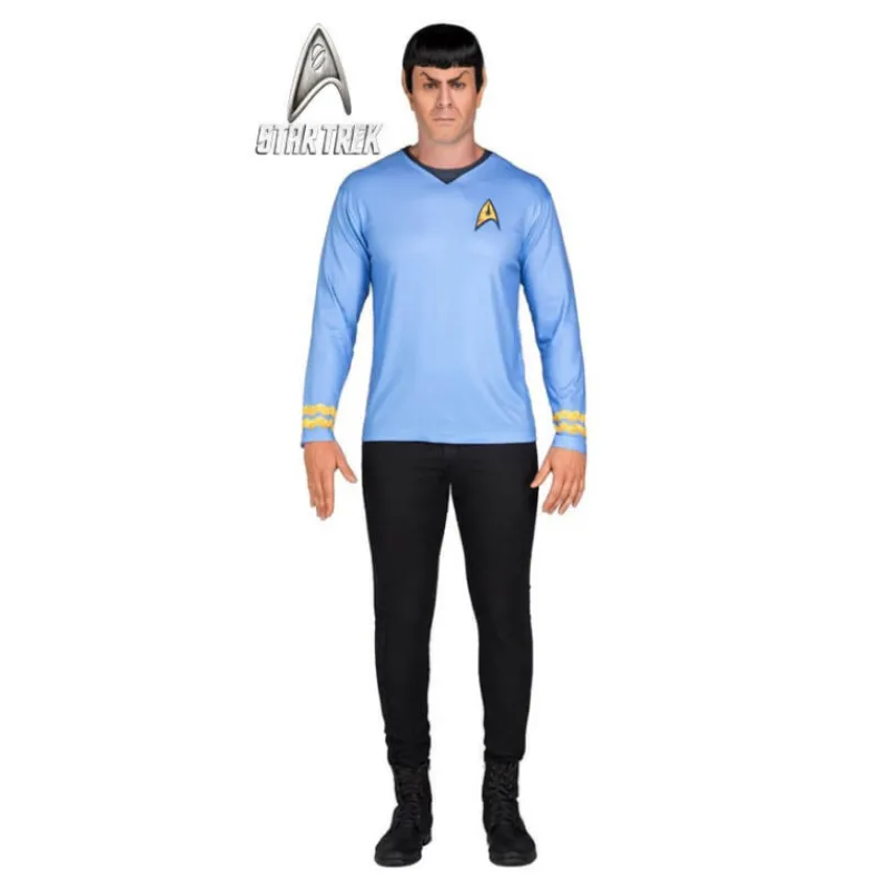 Best Camiseta Disfraz Spock Star Trek Hombre Hombre Disfraces Hombre|Disfraces Cine