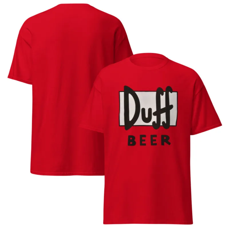 Clearance Camiseta Duff los Simpson Simpsons Y Futurama