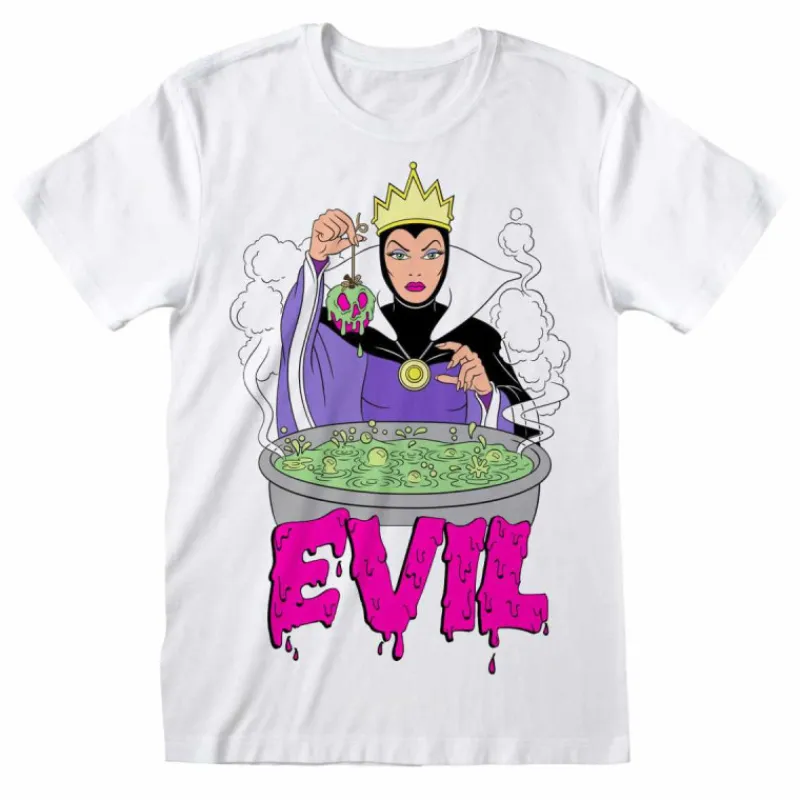 Heroes Inc Películas Y Personajes De Disney ·Blancanieves Y Los 7 Enanitos|Películas Y Personajes De Disney ·Villanas Disney^Camiseta Evil Madrastra Blancanieves