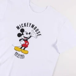 Camiseta Mickey Mouse blanca Disney Películas Y Personajes De Disney ·Mickey & Minnie|Ropa Disney