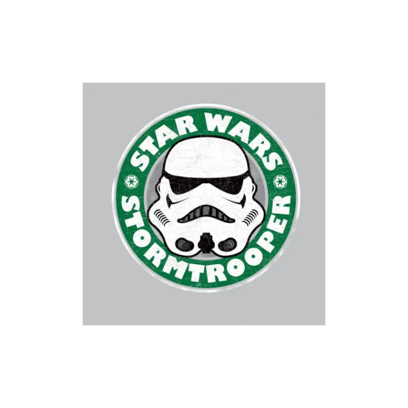 Niños DIFUZED Star Wars Para Niños|Ropa Y Téxtil: Cosas Que Ponerse Para Niños ^Camiseta niño Star Wars Stormtrooper Café