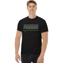 Sale Camiseta partida Space Invaders arcade Regalos Y Coleccionismo Para Gamers - Cosas De Videojuegos Míticos