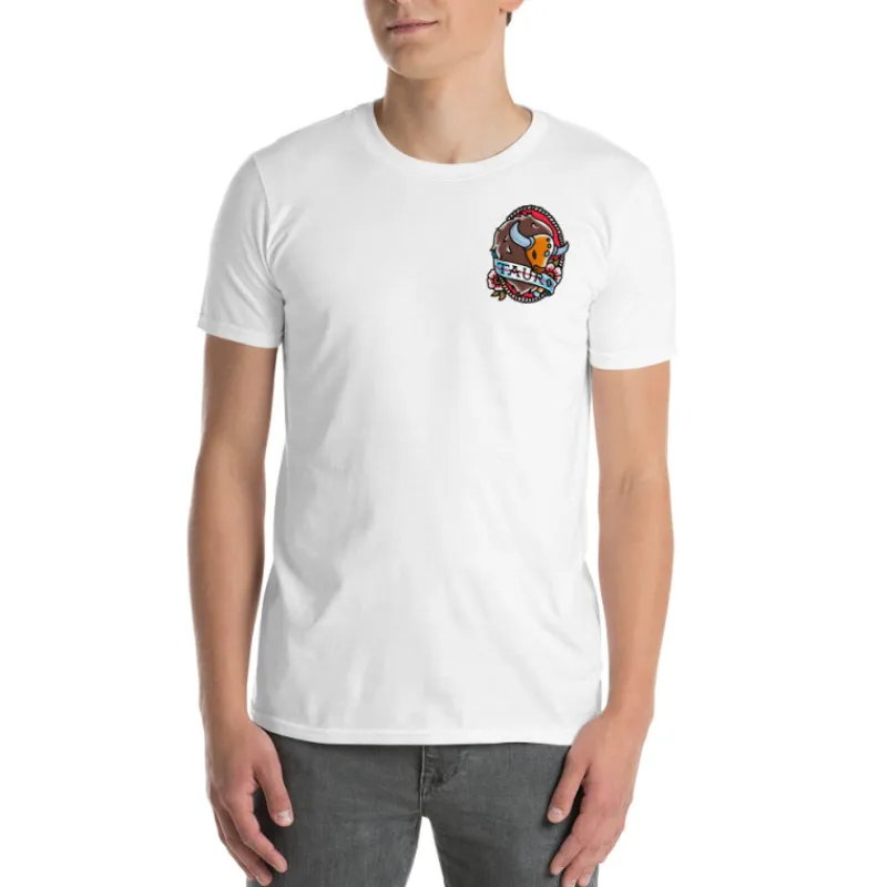 Camiseta Pokémon zodiaco Tauro blanca Moda Pokemon|Regalos Y Coleccionismo Para Gamers - Cosas De Videojuegos Míticos