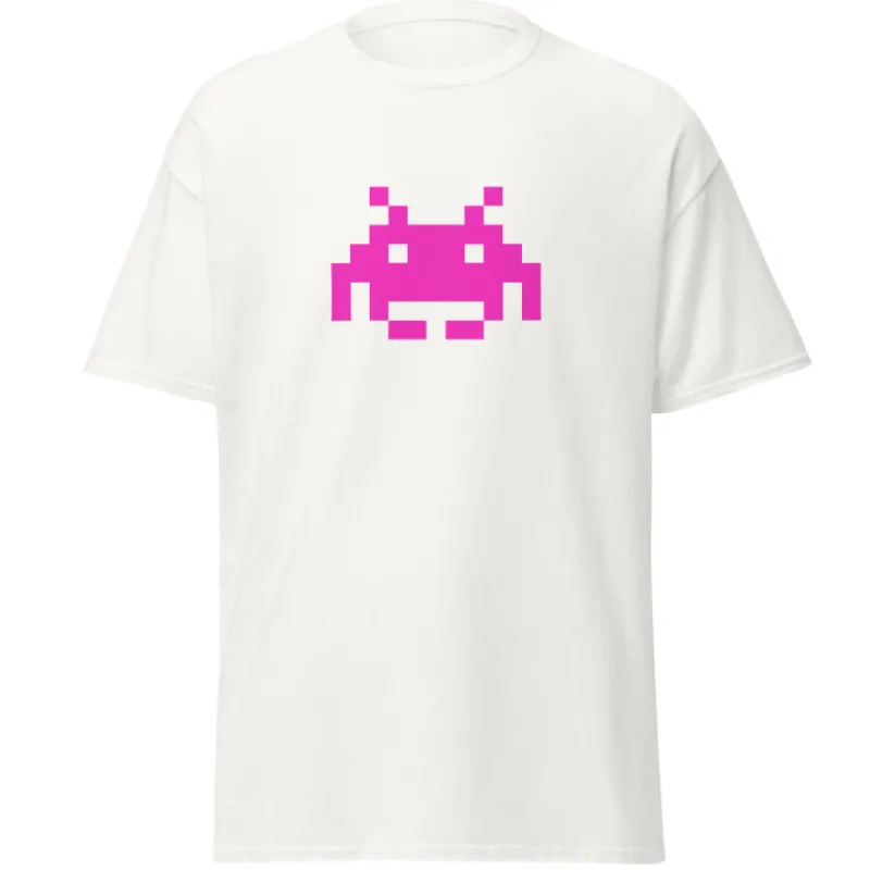 Online Camiseta Space Invaders Arcade con Marcianito en Grande Regalos Y Coleccionismo Para Gamers - Cosas De Videojuegos Míticos