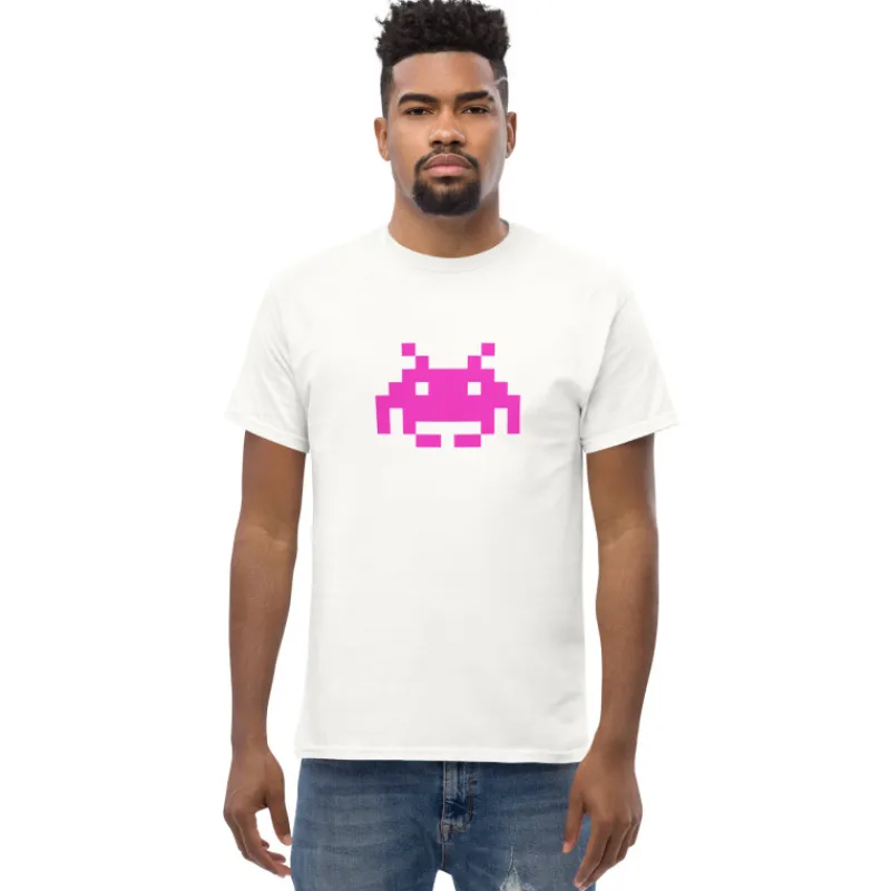 Online Camiseta Space Invaders Arcade con Marcianito en Grande Regalos Y Coleccionismo Para Gamers - Cosas De Videojuegos Míticos