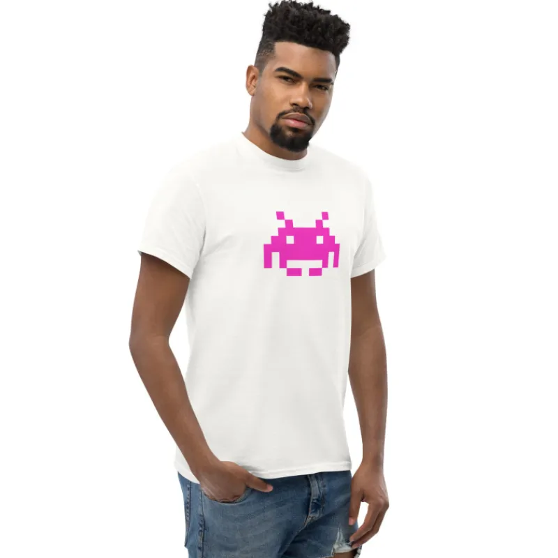 Online Camiseta Space Invaders Arcade con Marcianito en Grande Regalos Y Coleccionismo Para Gamers - Cosas De Videojuegos Míticos