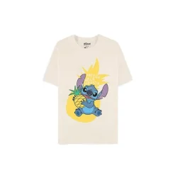 DIFUZED Películas Y Personajes De Disney ·Lilo Y Stitch|Ropa Disney^Camiseta Stitch con Piña Disney