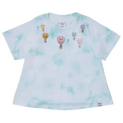 Otros Fabricantes Películas Y Personajes De Disney ·Mickey & Minnie|Ropa Disney^Camiseta Unisex Disney Mickey & Friends Balloon Swing 100% Algodón