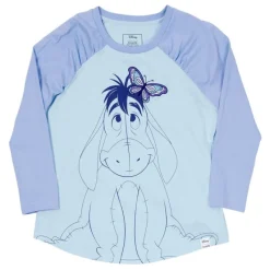 Discount Camiseta Unisex Igor Shirred Raglan Winnie the Pooh de Loungefly Películas Y Personajes De Disney ·Winnie The Pooh|Ropa Disney
