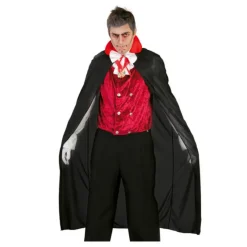 Disfrazzes Prendas Accesorias Para Disfraces|Accesorios Halloween Y Terror ^Capa de Vampiro de 140 cm para Halloween