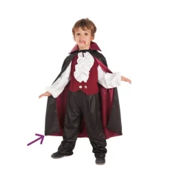 Disfrazzes Prendas Accesorias Para Disfraces|Accesorios Halloween Y Terror ^Capa de Vampiro Reversible Infantil