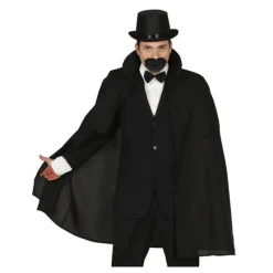 Disfrazzes Prendas Accesorias Para Disfraces|Accesorios Halloween Y Terror ^Capa Negra 100 cm