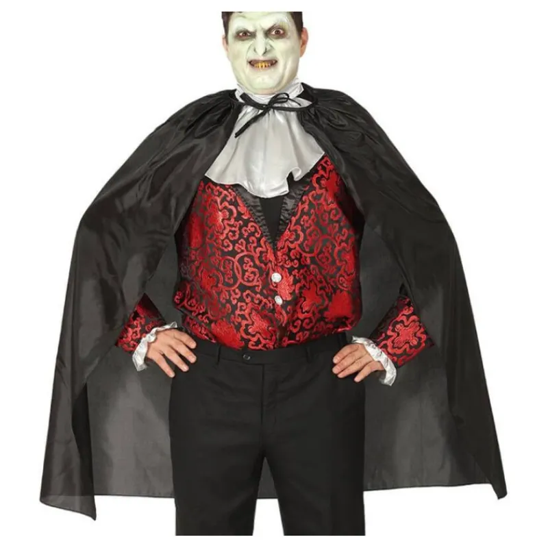 Disfrazzes Prendas Accesorias Para Disfraces|Accesorios Halloween Y Terror ^Capa Negra 100 cm