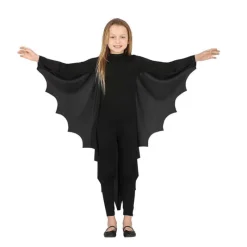 Discount Capa Negra de Murciélago Infantil Prendas Accesorias Para Disfraces|Accesorios Halloween Y Terror