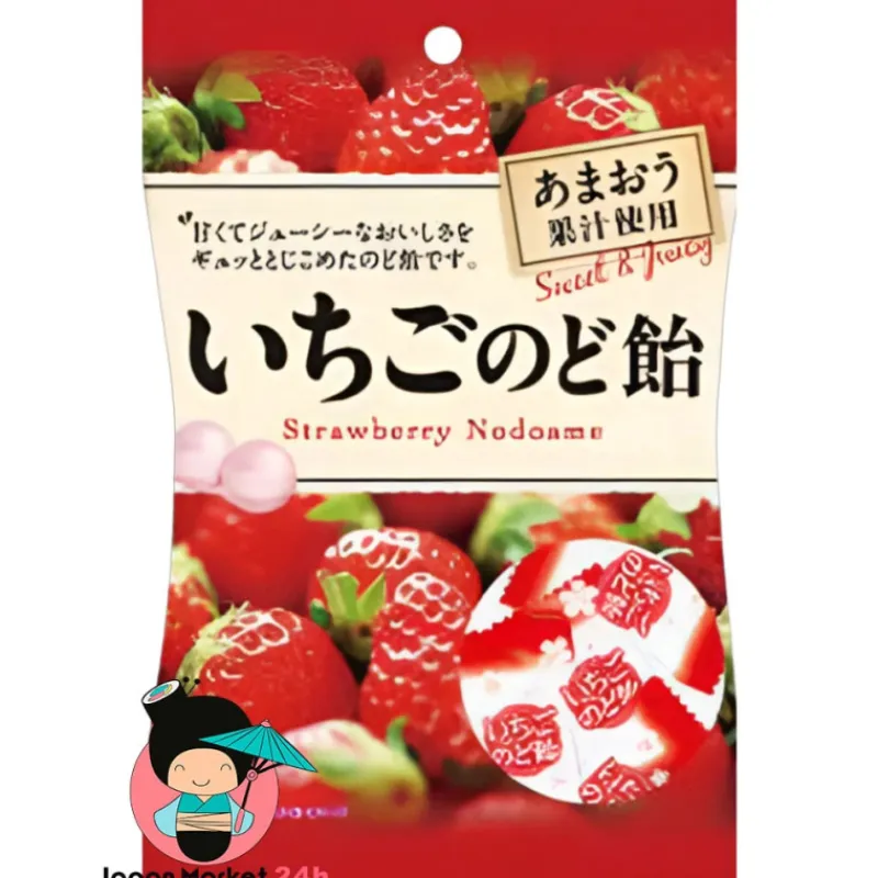 Online Caramelos fresa fresca 80gr Chuches Japonesas