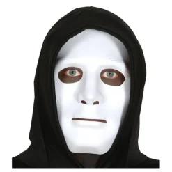 Disfrazzes Antifaces Y Gafas Para Disfraces|Accesorios Halloween Y Terror ^Careta blanca. Ideal para decorar