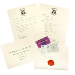 Frikileria Replicas Colección Harry Potter^Carta Hogwarts personalizada