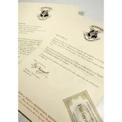 Frikileria Replicas Colección Harry Potter^Carta Hogwarts personalizada