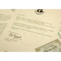 Frikileria Replicas Colección Harry Potter^Carta Hogwarts personalizada