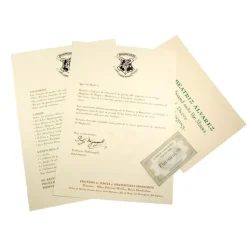 Frikileria Replicas Colección Harry Potter^Carta Hogwarts personalizada